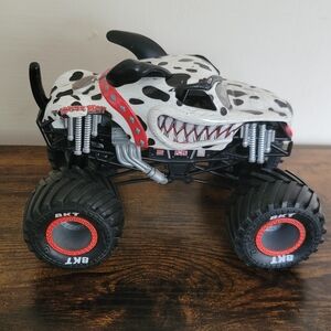 Monster Truck Toy with Red Accents
